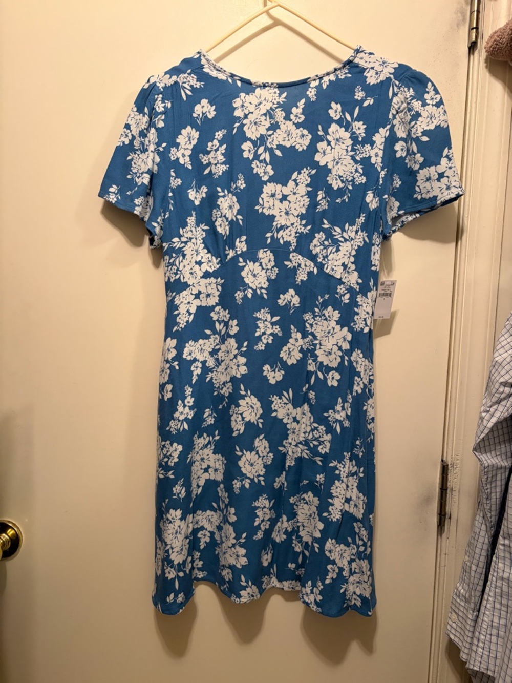 New Old Navy Women’s  Floral Short-Sleeve Dress